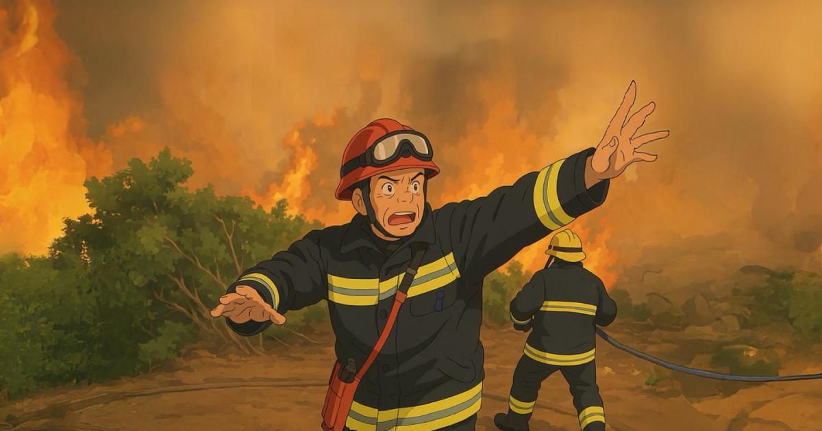Ghiblify the Climate Crisis