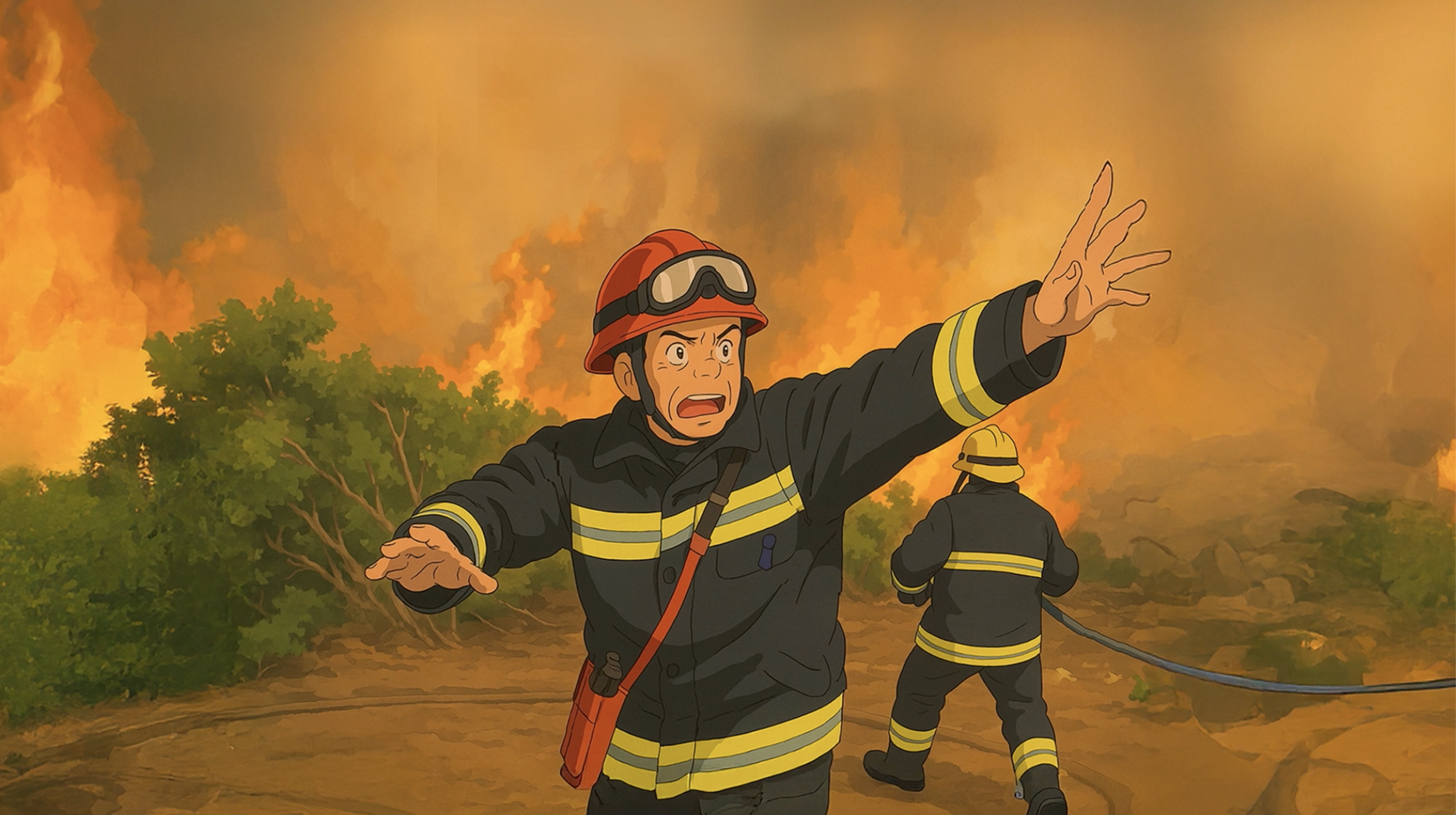 Ghiblify the Climate Crisis